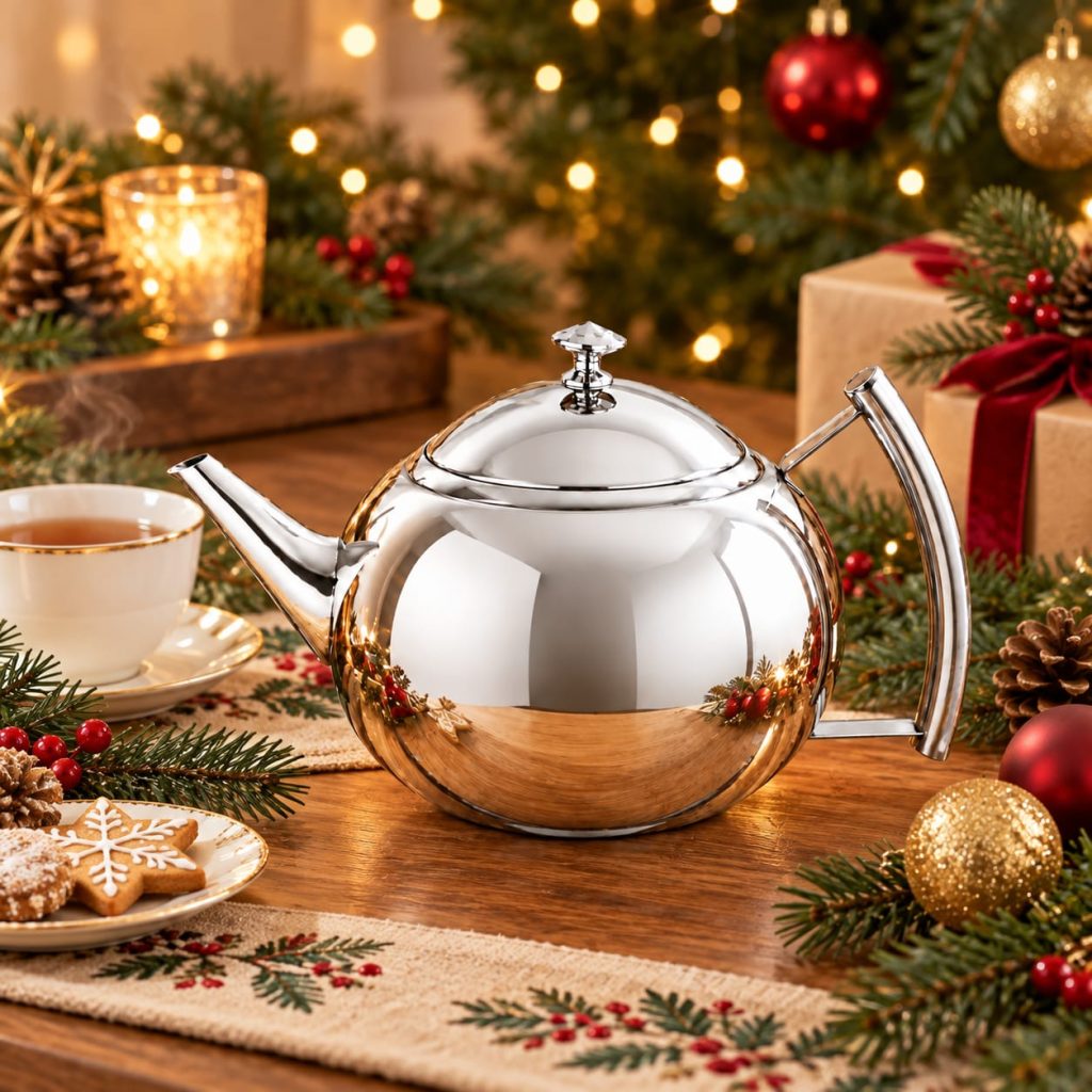 Herbal Tea in Winter: A Seasonal Serving Table